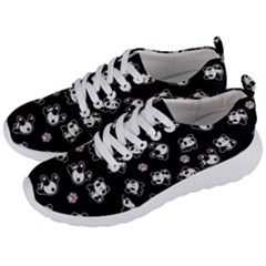 Panda Pattern Men s Lightweight Sports Shoes by Valentinaart