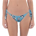 Panda pattern Reversible Bikini Bottom View1