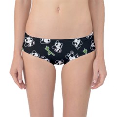 Panda Pattern Classic Bikini Bottoms by Valentinaart