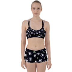 Panda Pattern Women s Sports Set by Valentinaart