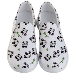 Panda Pattern Men s Lightweight Slip Ons by Valentinaart