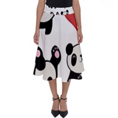 Panda Perfect Length Midi Skirt