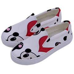 Panda Kids  Canvas Slip Ons