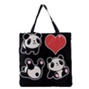 Panda Grocery Tote Bag View1