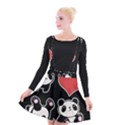 Panda Suspender Skater Skirt View1