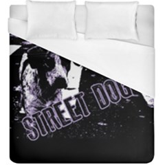 Street Dogs Duvet Cover (king Size) by Valentinaart