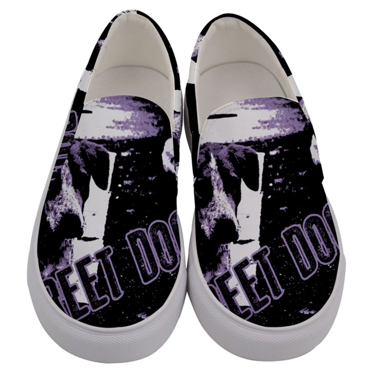 Street dogs Men s Canvas Slip Ons