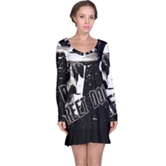 Street Dogs Long Sleeve Nightdress by Valentinaart