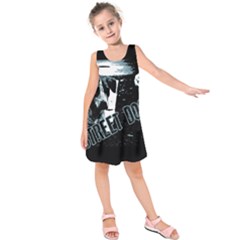 Street Dogs Kids  Sleeveless Dress by Valentinaart