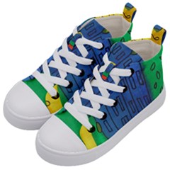 City Kid s Mid-top Canvas Sneakers