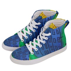 City Women s Hi-top Skate Sneakers