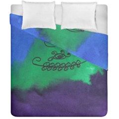 Smiling Mountain Duvet Cover Double Side (california King Size) by snowwhitegirl