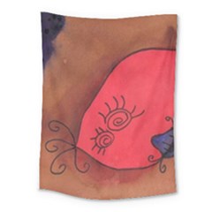 Red Worm Medium Tapestry