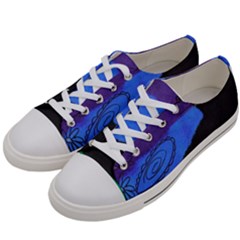 Purple Whale Women s Low Top Canvas Sneakers