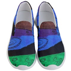 Purple Whale Men s Lightweight Slip Ons by snowwhitegirl