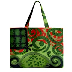 Turtle Zipper Mini Tote Bag by snowwhitegirl