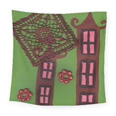 Kite In The Sky Square Tapestry (large) by snowwhitegirl