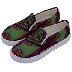 Kite In The Sky Kids  Canvas Slip Ons