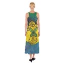 Cross Flowers Sleeveless Maxi Dress View2