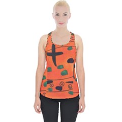 Egg Amongst Crosses Piece Up Tank Top