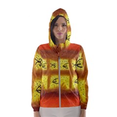 Fish Egg Hooded Wind Breaker (women)