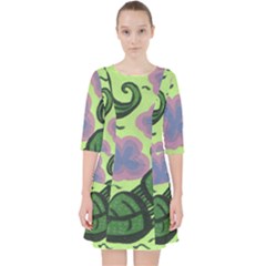 Leaves Pocket Dress