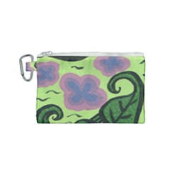 Leaves Canvas Cosmetic Bag (small)