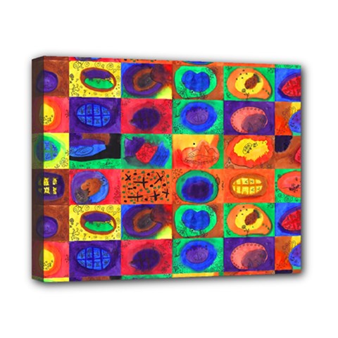 Water Color Eggs Tile Canvas 10  X 8  by snowwhitegirl