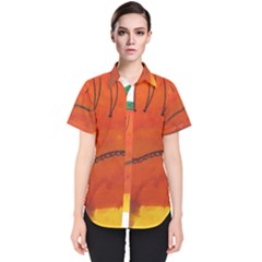 Guy With Weird Haircut Women s Short Sleeve Shirt