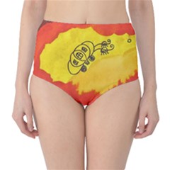 Carriage High-waist Bikini Bottoms by snowwhitegirl