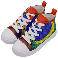 Face Kid s Mid-top Canvas Sneakers