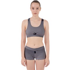 Stop Action Pigeon Work It Out Sports Bra Set