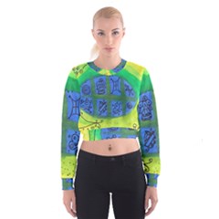 Window Egg Cropped Sweatshirt