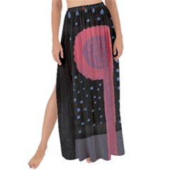 Lips Maxi Chiffon Tie-up Sarong