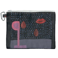 Lips Canvas Cosmetic Bag (xxl)