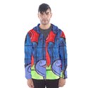 Hair Dryer Jelly Fish Hooded Wind Breaker (Men) View1