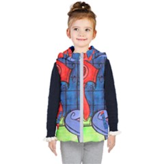 Hair Dryer Jelly Fish Kid s Puffer Vest