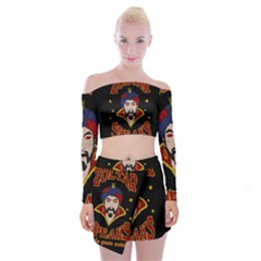 Zoltar Speaks Off Shoulder Top With Mini Skirt Set by Valentinaart