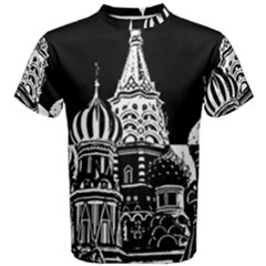 Moscow Men s Cotton Tee by Valentinaart