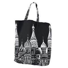 Moscow Giant Grocery Zipper Tote