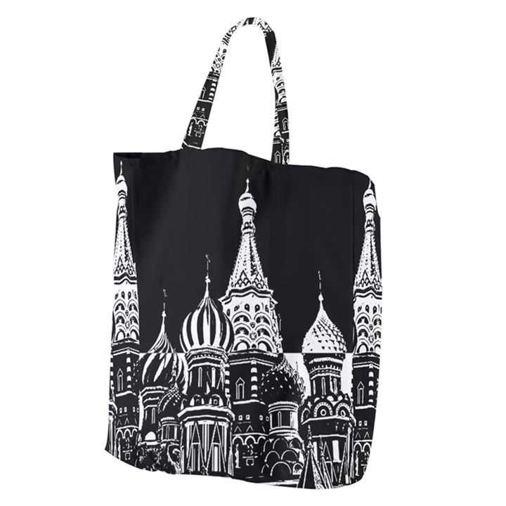 Moscow Giant Grocery Zipper Tote