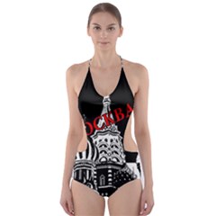 Moscow Cut-out One Piece Swimsuit by Valentinaart