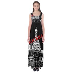 Moscow Empire Waist Maxi Dress by Valentinaart