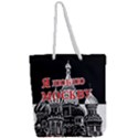 Moscow Full Print Rope Handle Tote (Large) View2