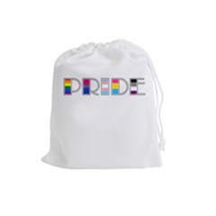 Pride Drawstring Pouches (large)  by Valentinaart