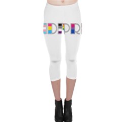 Pride Capri Leggings  by Valentinaart