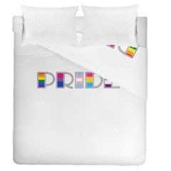 Pride Duvet Cover Double Side (queen Size) by Valentinaart