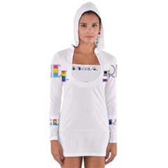 Pride Long Sleeve Hooded T-shirt by Valentinaart