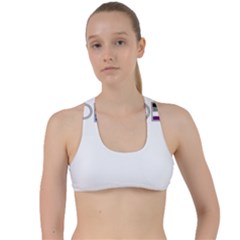 Pride Criss Cross Racerback Sports Bra by Valentinaart