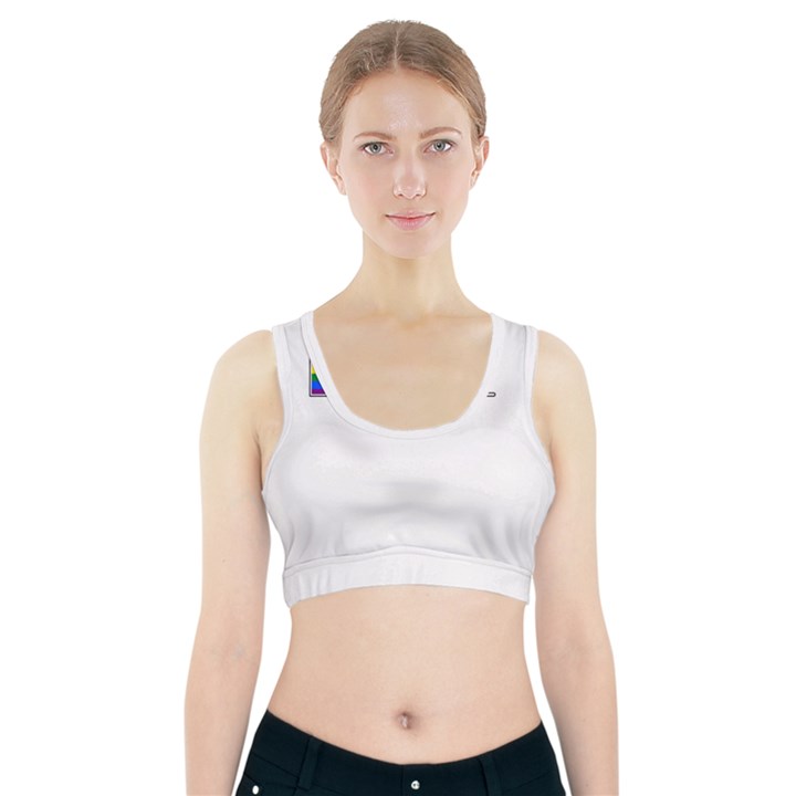 Pride Sports Bra With Pocket